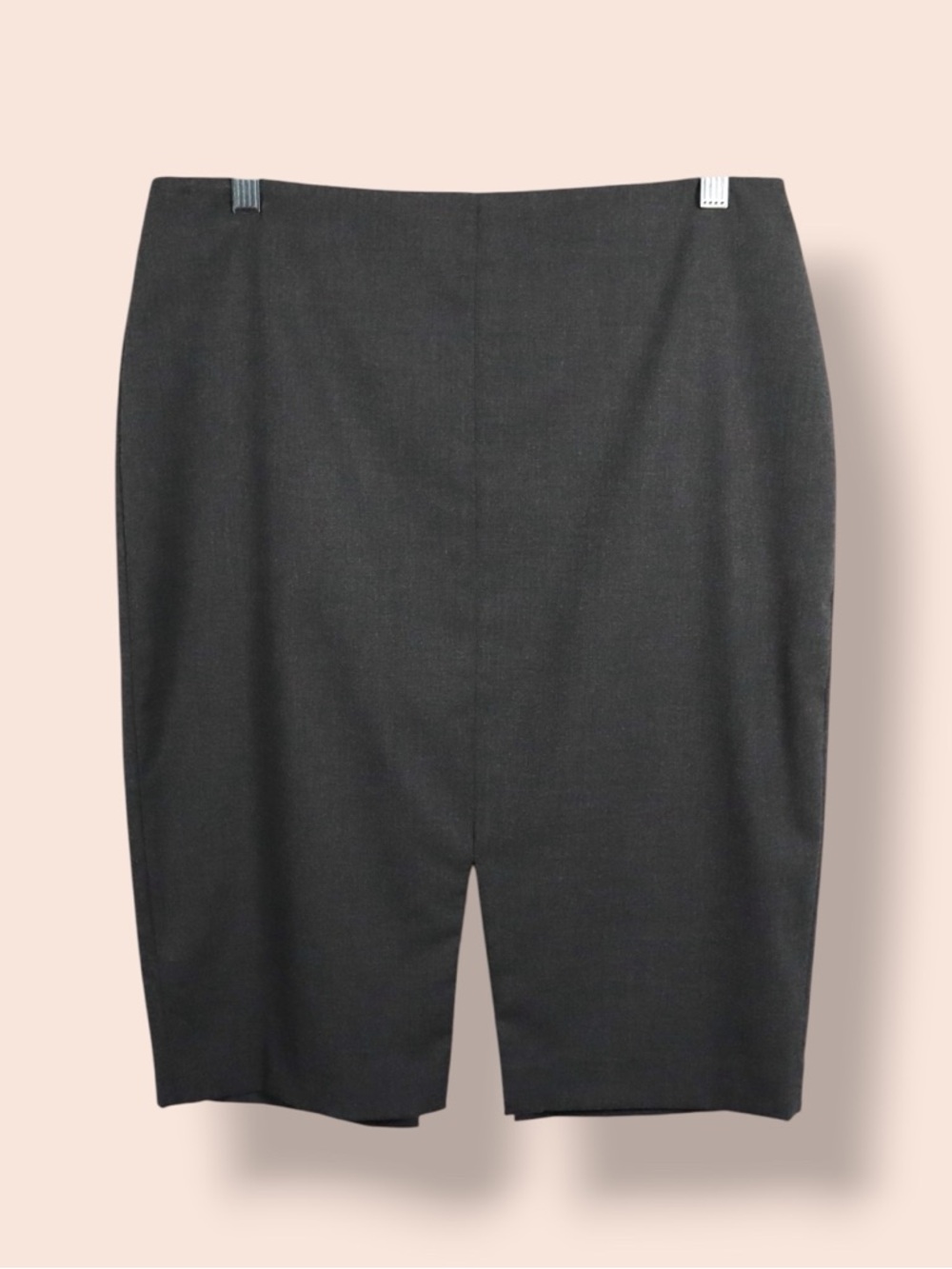Banana Republic Black Pencil Skirt Petite 10P Work Office Classic Midi
